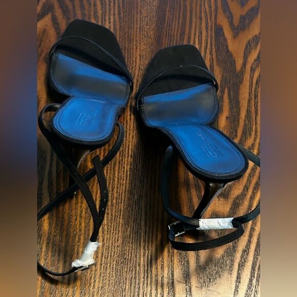ASOS Black High heel shoes New open shoes 10 - Picture 4 of 16